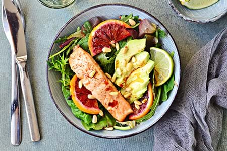 salmon salad