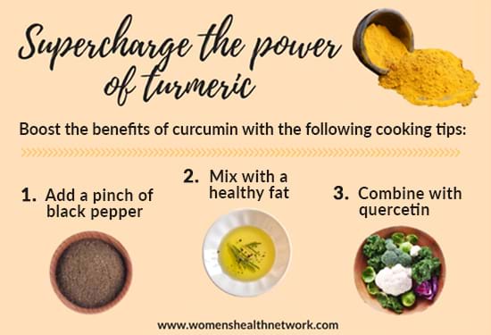 boost benefits of turmeric tips infographic 