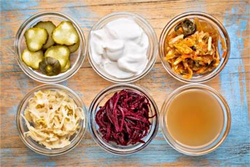 For a health diet include more foods rich in probiotics