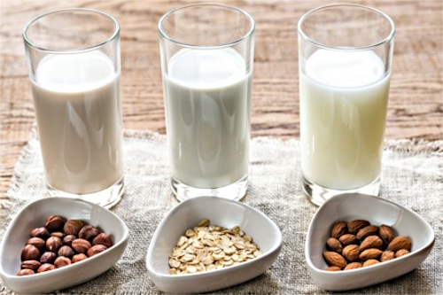 Going dairy free is easy with substitutions like nut-free milks.