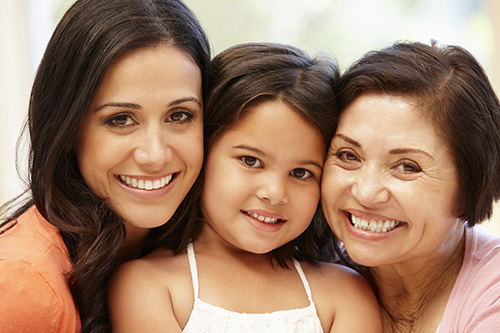 Different generations of women interested in genetic testing