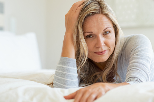 Woman In Bed