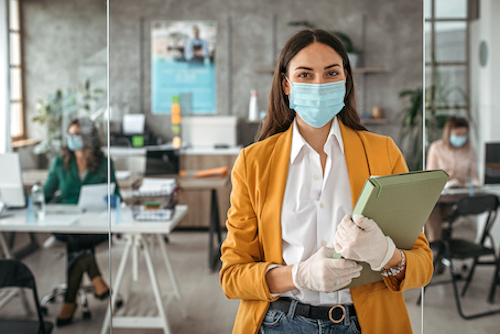 A woman with a list of 25 factors for lowered immunity