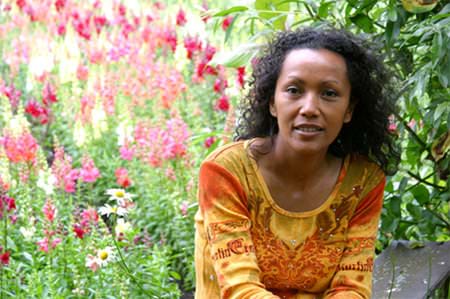 Woman with enough energy to enjoy being outside. woman with enough energy to enjoy being outside