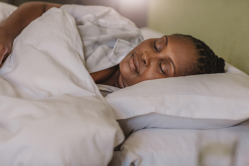 A Woman Sleeping