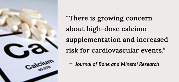 high-dose calcium and cardiovascular events