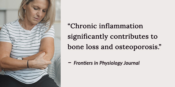 Chronic inflammation and bone loss